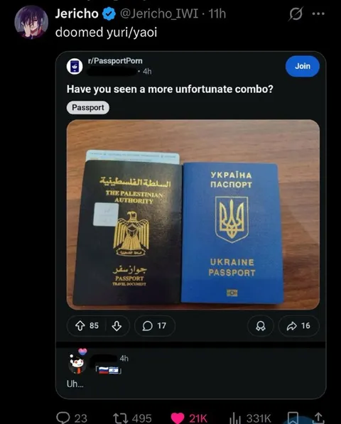 Unfortunate Passport Combo