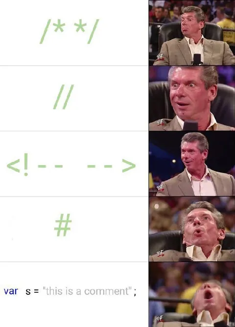 Different Ways to Write Comments