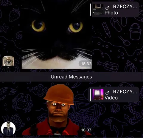 Unread Messages From Rzeczy