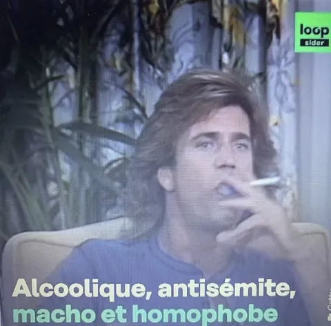 Alcoolique, antisémite et homophobe
