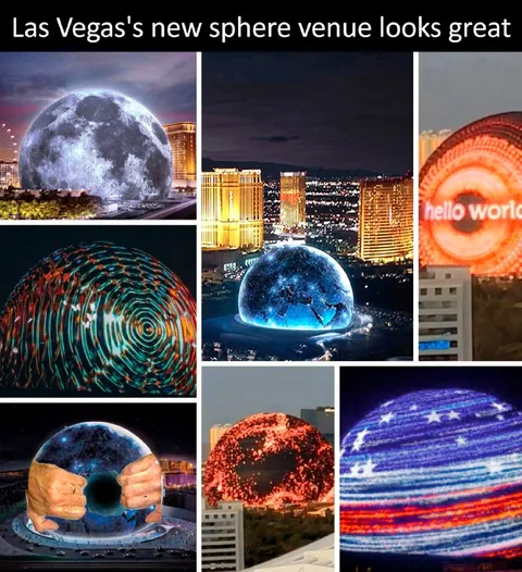 Las Vegas Sphere Looks Great