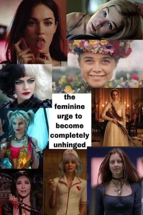 The Feminine Urge to Become Unhinged