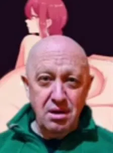 Пригожин на фоне аниме