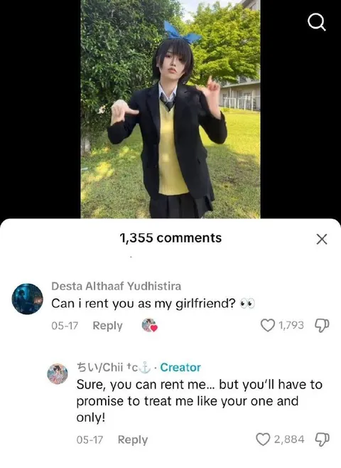 Rent Me as Your Girlfriend