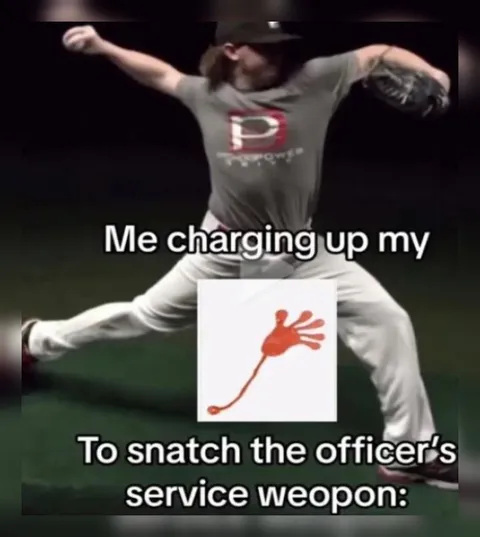 Charging Up to Snatch the Weapon