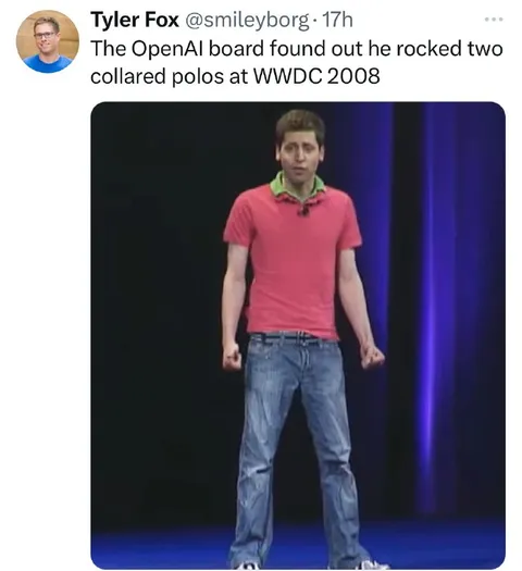 OpenAI Board Discovers Two Collared Polos