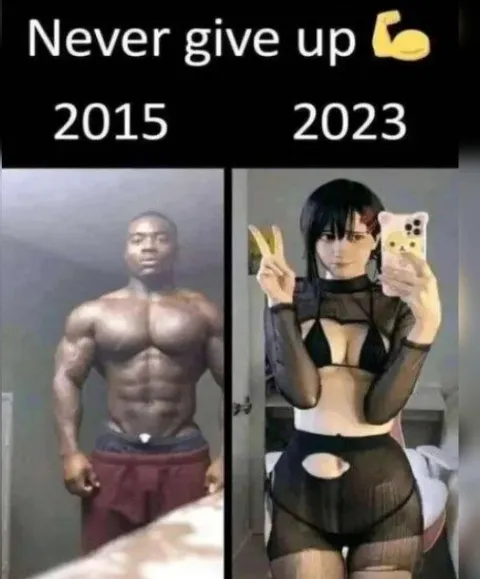 Never Give Up Transformation
