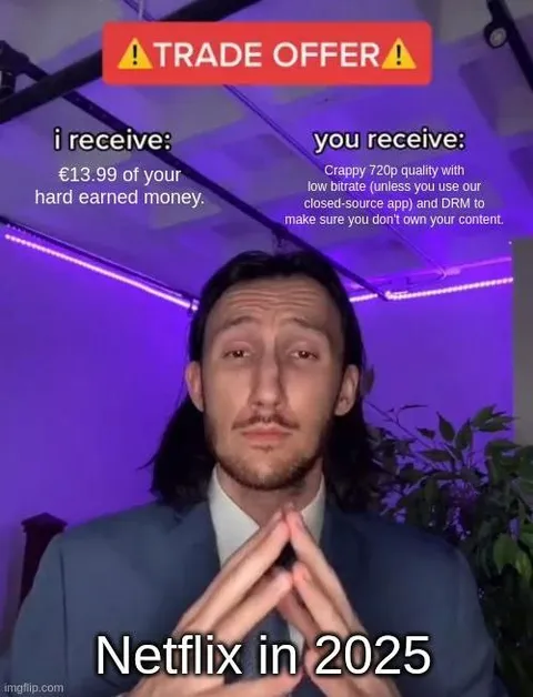 Netflix Trade Offer in 2025