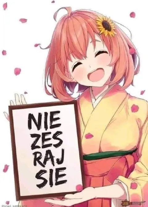 Nie zesraj się anime