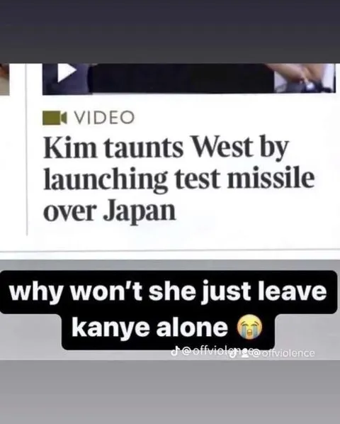 Why Won’t She Leave Kanye Alone