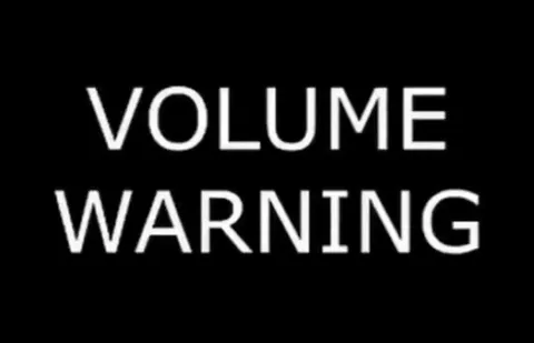 Volume Warning Geometry Joke