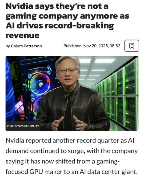 Nvidia Quits Gaming for AI
