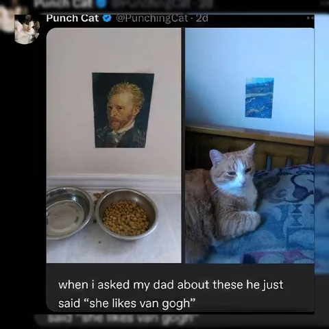 She Likes Van Gogh