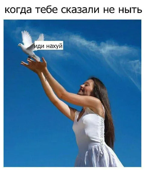 Когда сказали не ныть
