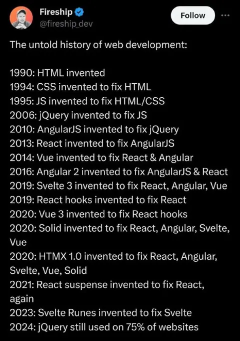 The Untold History of Web Development