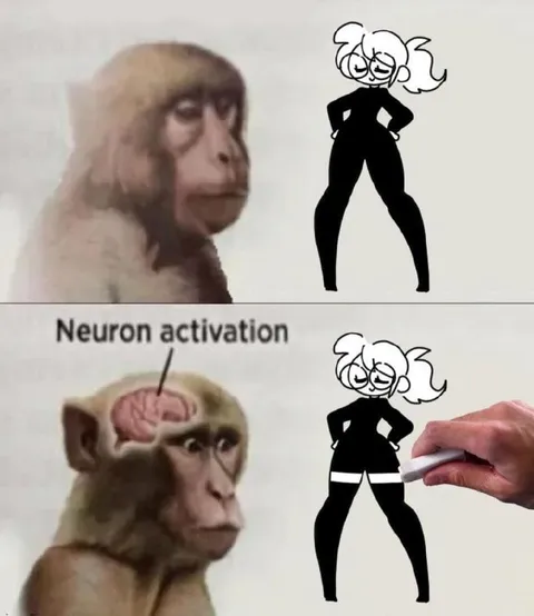 Neuron Activation Monkey Meme