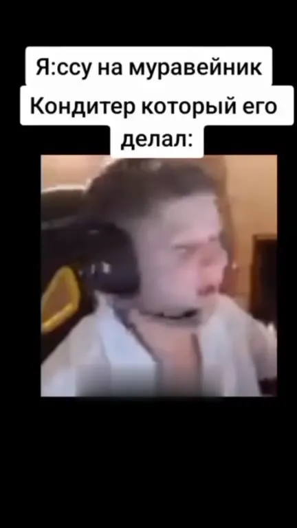 Кондитер сделал муравейник