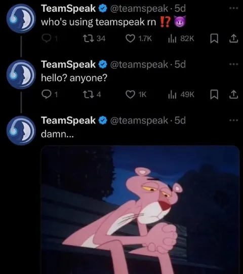 TeamSpeak Nobody Is Using