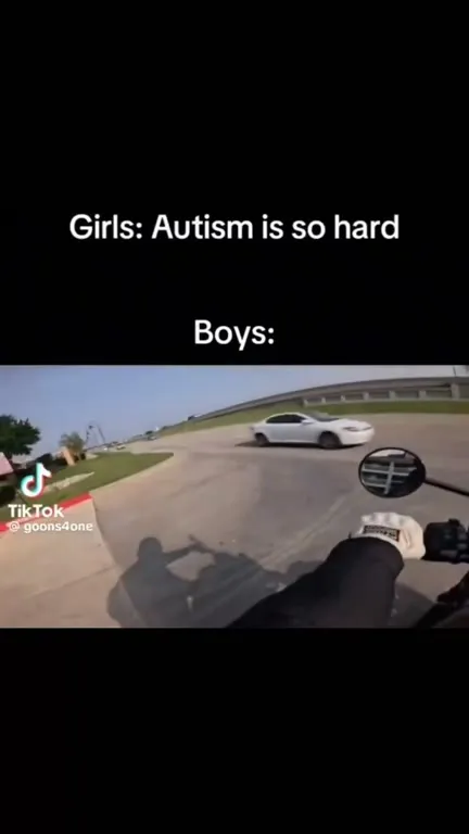 Boys Enjoy Riding Motorcycles