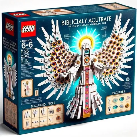 Biblically Accurate LEGO Angels