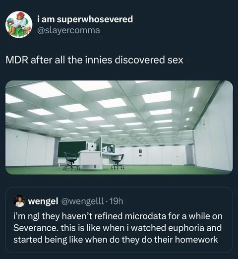 MDR After Discovering Sex