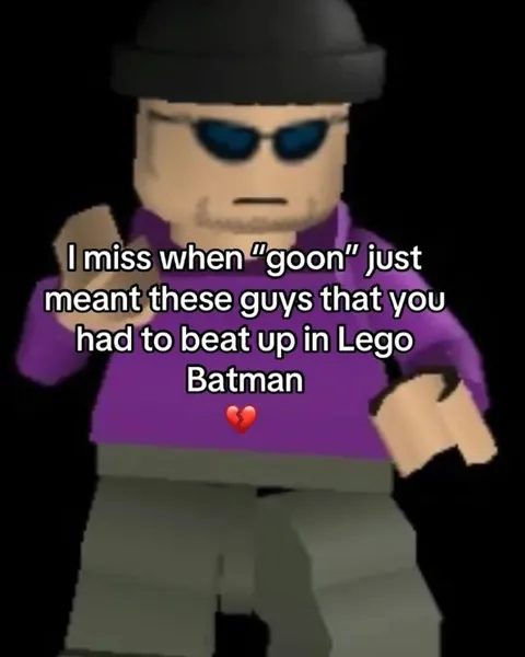 When Goons Meant Lego Batman Enemies