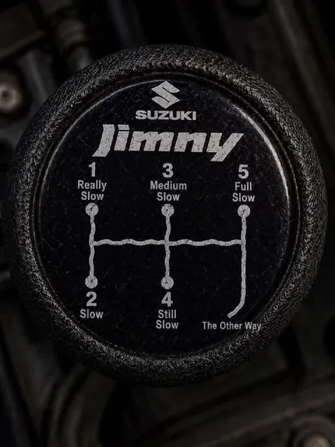 Suzuki Jimny Slow Gears