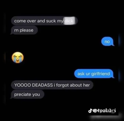 Ask Your Girlfriend Instead