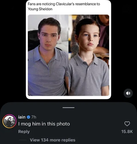 Clavicular Looks Like Young Sheldon