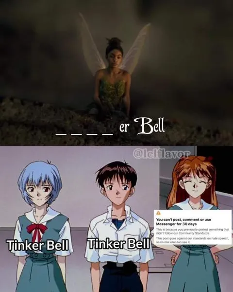 Tinker Bell запрещена в соцсети