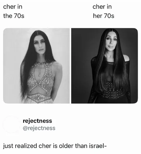 Cher Older Than Israel