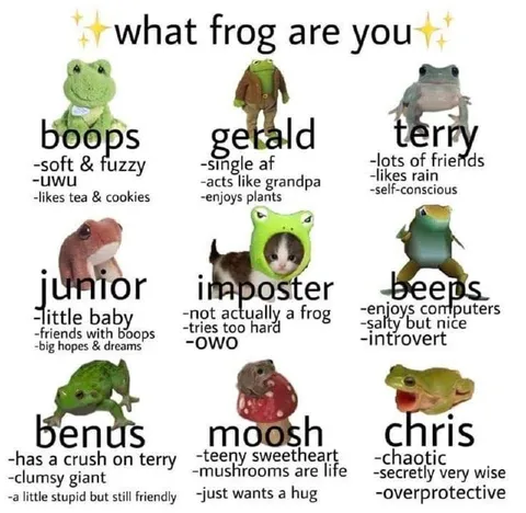 What Frog Are You