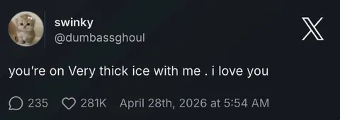 Very Thick Ice Love
