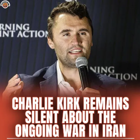 Charlie Kirk Remains Silent About Iran