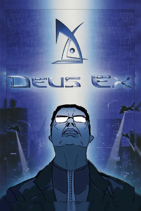 Deus Ex Cold Cyberpunk Stare