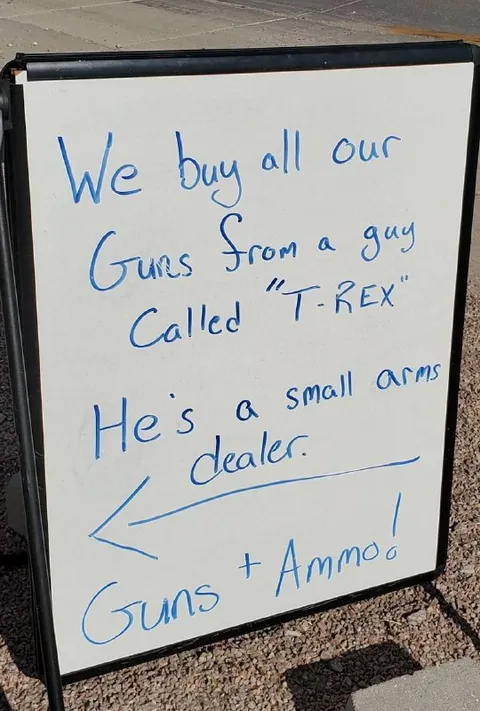 T-Rex Small Arms Dealer