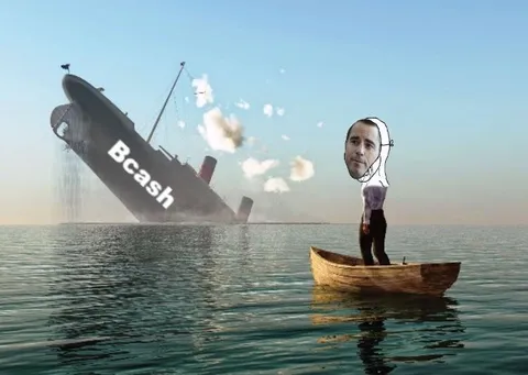 BCash Sinking Ship