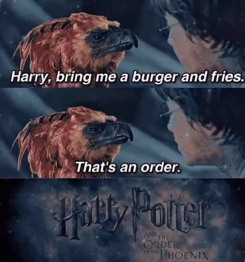 Harry Orders a Burger