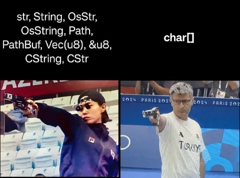 Rust String Types vs char