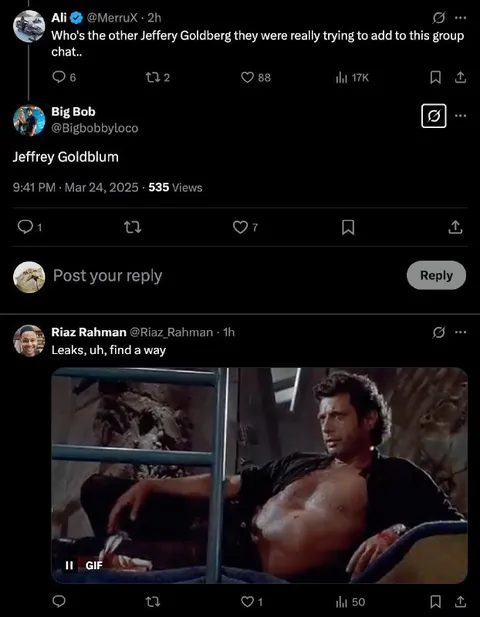 Jeffrey Goldblum Finds a Way