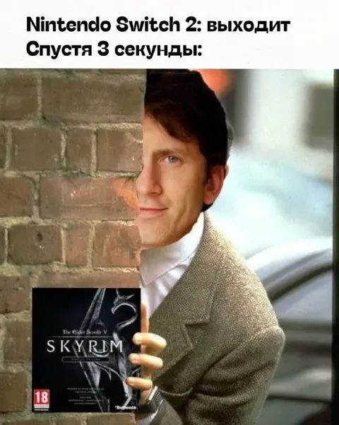 Nintendo Switch 2 и Skyrim
