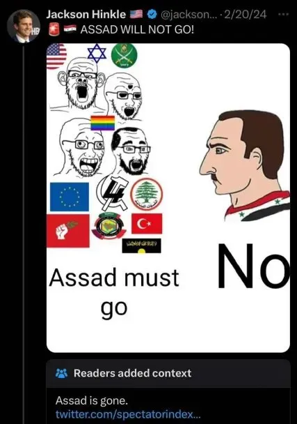 Assad Must Go No