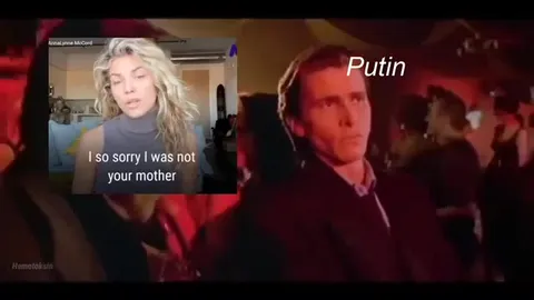 Putin listening to mother apology