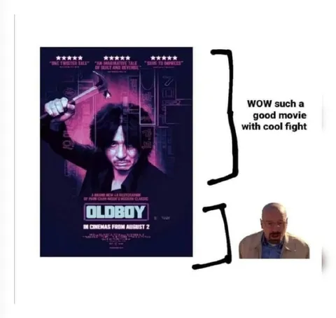 Oldboy Movie Fight Reaction