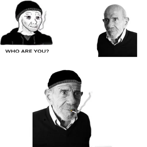 Who Are You? Old Man