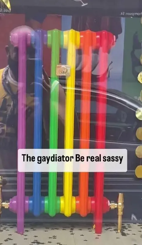 The Gaydiator Be Real Sassy