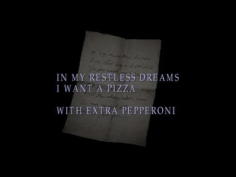 Pizza in Restless Dreams