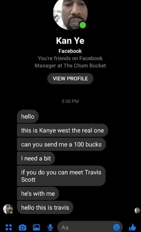 Kanye West Needs a Hundred Bucks