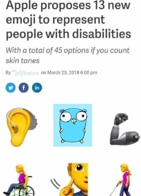 Apple Disability Emoji Proposal