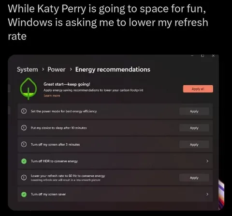 Katy Perry Goes to Space